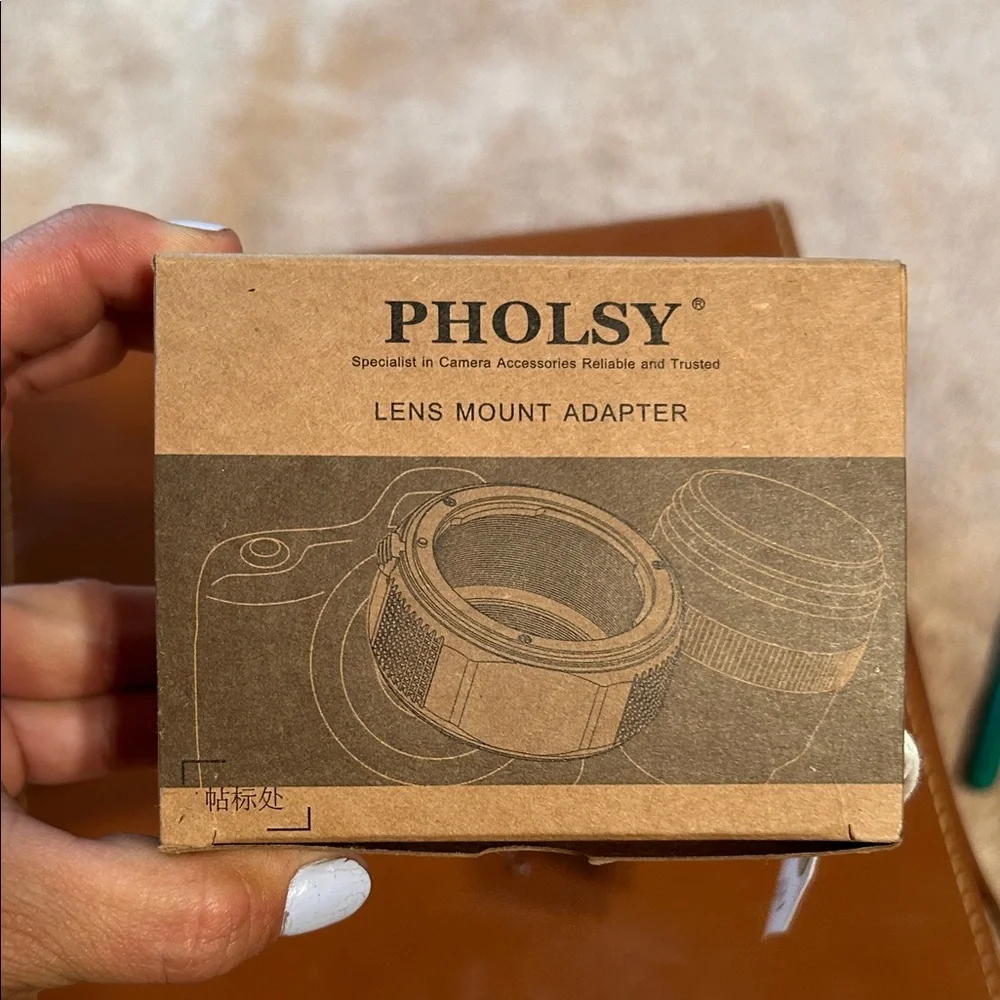 NG-RF Lens Adapter: Pholsy, new with case & box